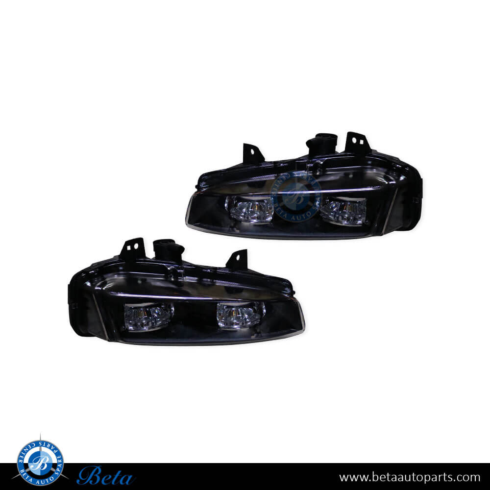 Fog Lamp Dynamic - Black - Set for Range Rover Evoque 2011-2018 models, Part Number LR026089/LR026090 Fog Lamp Dynamic - Black - Set for Range Rover Evoque 2011-2018 models, Part Number LR026089/LR026090